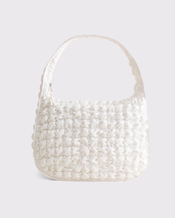 YPB Puff Bag, Cream view 1