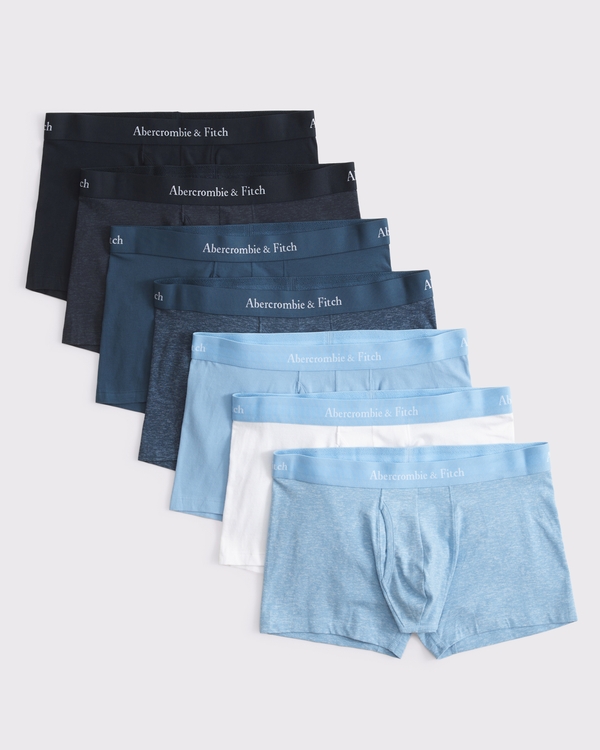 4" 7-Pack Trunks, Blue Multipack view 1
