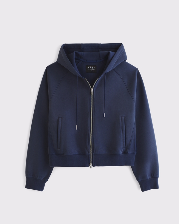 YPB neoKNIT MAX Full-Zip Hoodie, Navy view 1