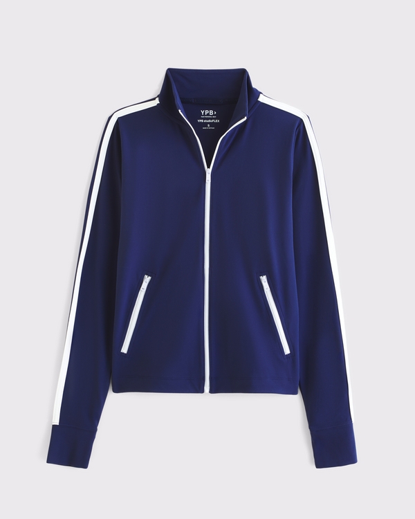 YPB studioFLEX Full-Zip, Navy view 1