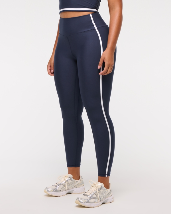 YPB sculptLUX Curve Love 7/8-Length Legging, Navy view 2