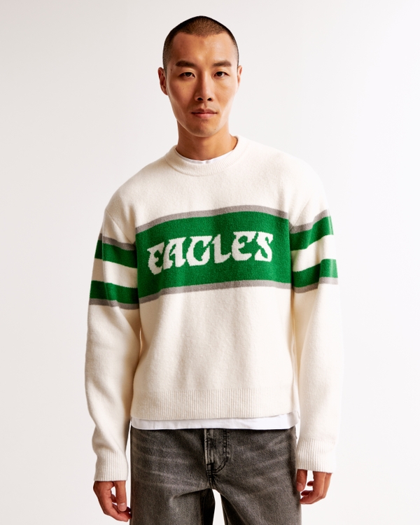 Philadelphia Eagles Crew Sweater, Green view 2