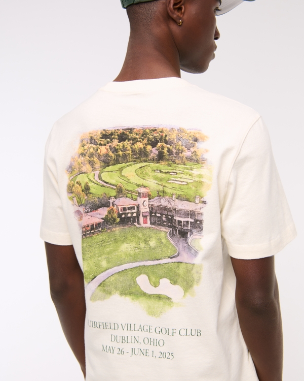 Memorial Tournament Graphic Tee, Cream view 1