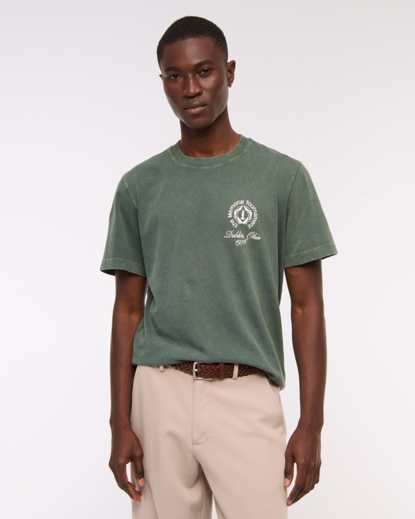 Memorial Tournament Graphic Tee, Forest Teal view 2