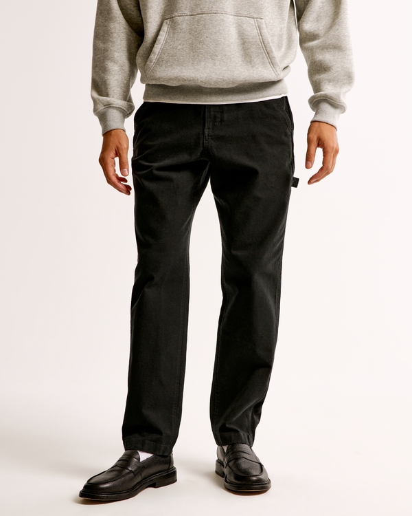 Loose Workwear Pant, Black view 2
