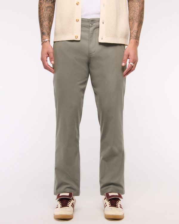 A&F Go-To Athletic Fit Pant, Olive view 2
