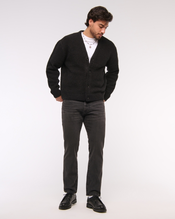 Athletic Straight Jean, Black Wash view 1