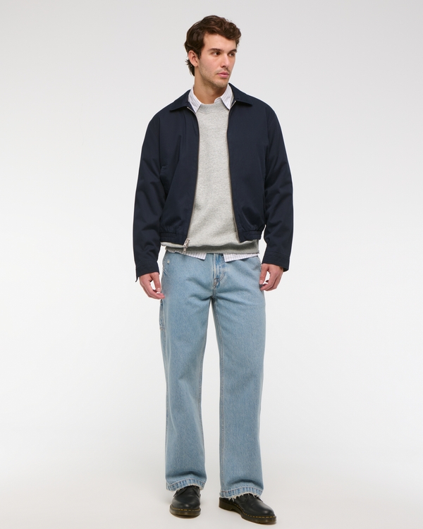 Baggy Workwear Jean, Light Wash view 1