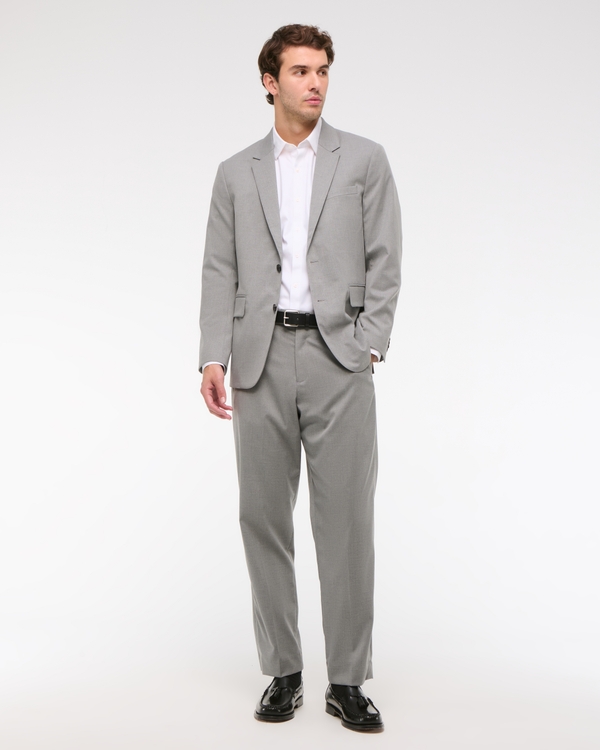 The A&F Collins Tailored Classic Blazer, Gray view 2