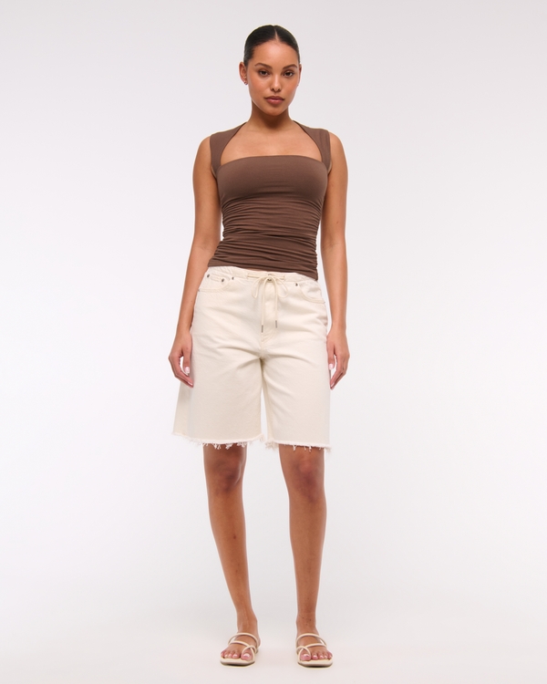 The A&F Ava Top, Brown view 2