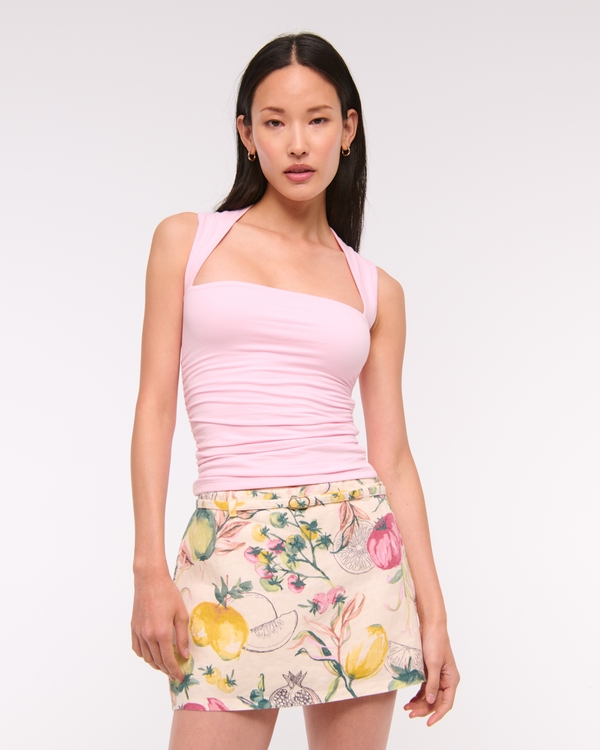 The A&F Ava Top, Light Pink view 1