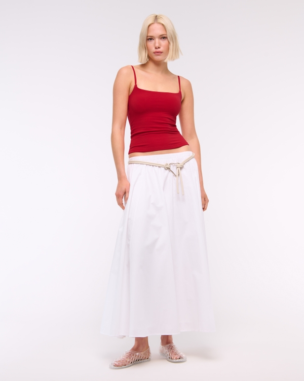 Bra-Free 90s Cami, Red view 2