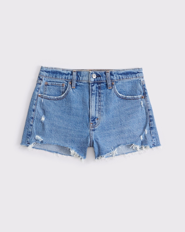 Curve Love High Rise Mom Short, Medium view 1