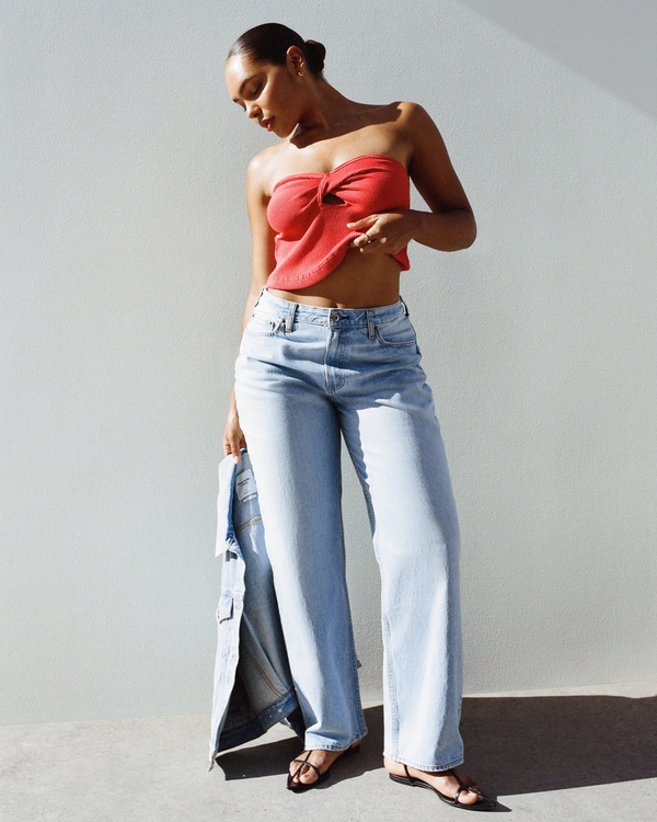 Curve Love High Rise Loose Jean, Medium view 1