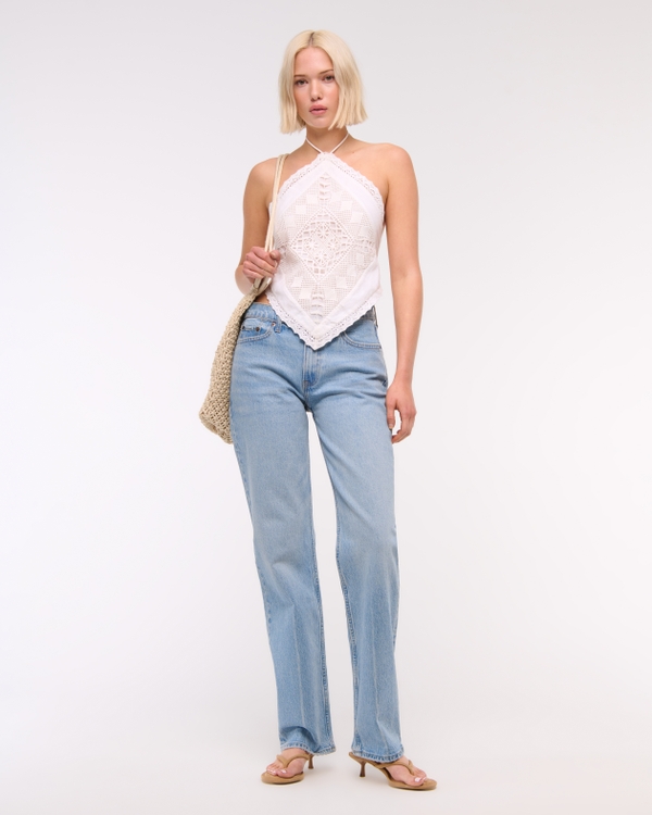 Low Rise Baggy Jean, Light view 1