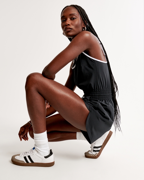 Traveler Romper, Black view 2