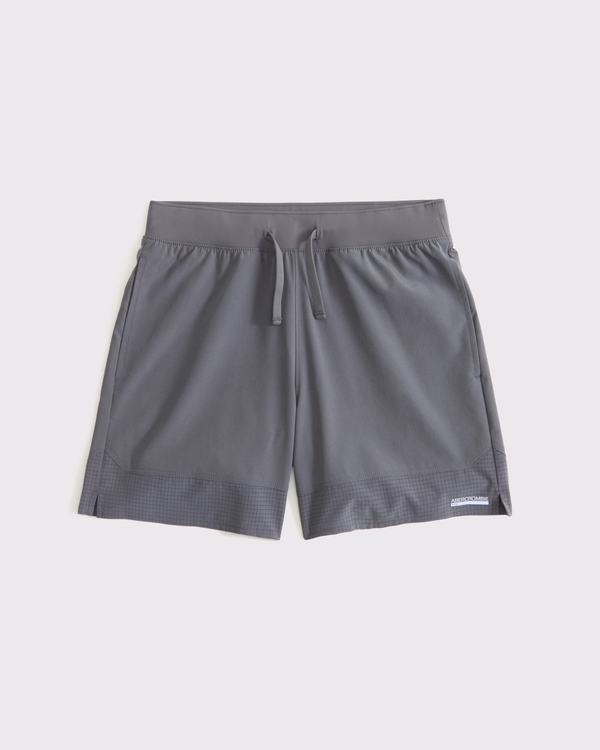 ypb motiontek training shorts, Dark Gray view 1