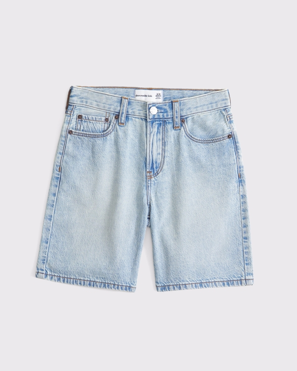 denim short, Light Wash view 1