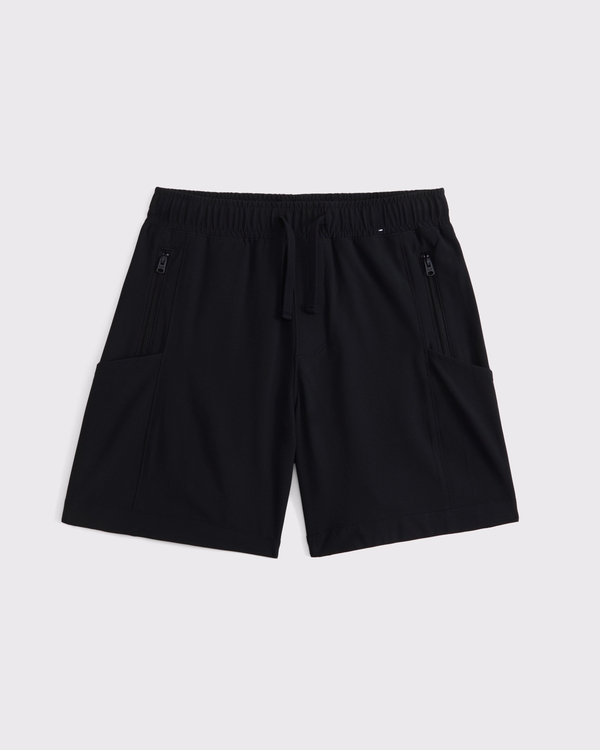 a&f club shorts, Black view 1