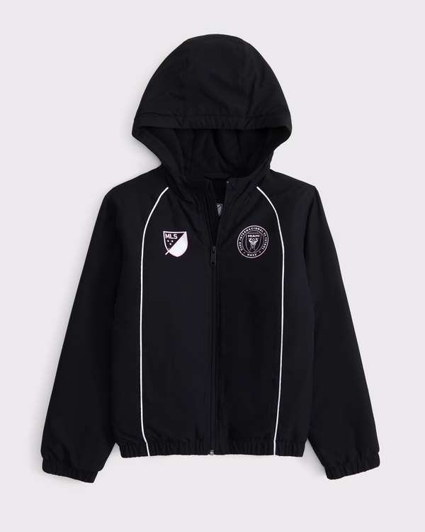 inter miami cf windbreaker, Black view 1
