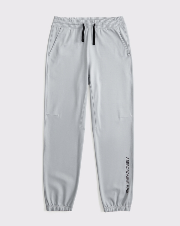 ypb neocool logo joggers, Gray view 1
